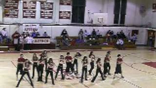 MKHS dance team last basketball game