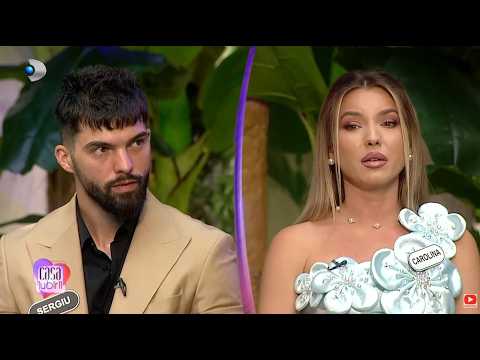 Casa Iubirii - Carolina gives Sergiu only a 50% chance! Valentin: "He's going to get revenge!"