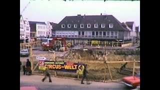 Bau Der Tiefgarage Unter Lingens Marktplatz 1979