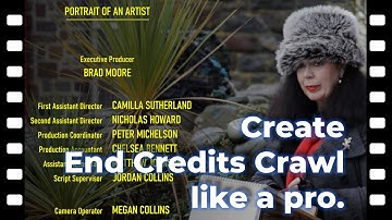 Create End Credits Crawl like a Pro