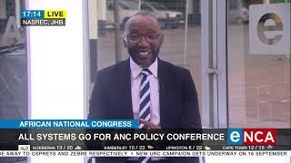 All systems go for ANC policy conference