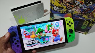 Unboxing Nintendo Switch OLED EDICION Especial SPLATOON 3 En 2024