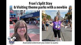 Podcast Episode 238 - Frans Split Stay & Theme Parks With A Newbie