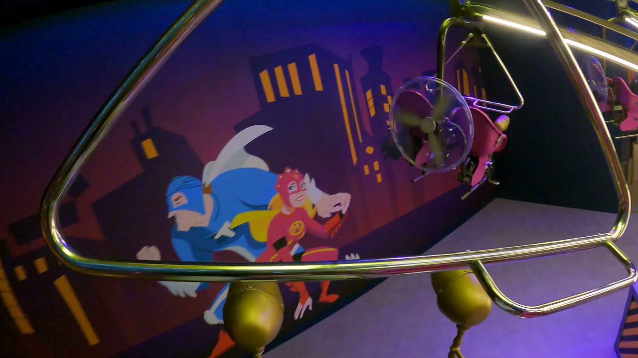 Onride: 'De vliegende fietsen' 🚲 4K/POV 2021 - Plopsa station Antwerp