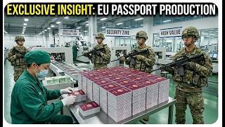 Inside Europe’s Most Secret Factory: How Passports Are Made (Full Process)