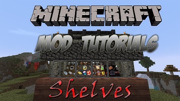 Minecraft 1.3.2 - How To Install The Shelves Mod