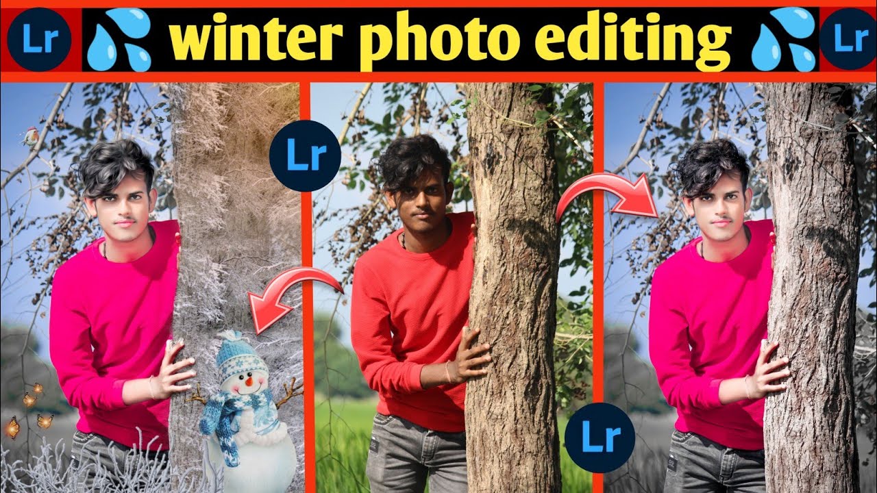 Winter Photo Editing 2023 | Photo Editing Full Hindi Tutorial l only Lightroom photo editing