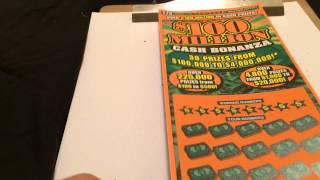 100 Million Cash Bonanza Missouri Lottery 20 Ticket