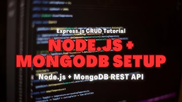 🚀 Setup Node.js & Express for MongoDB API | REST API Tutorial (Part 1)