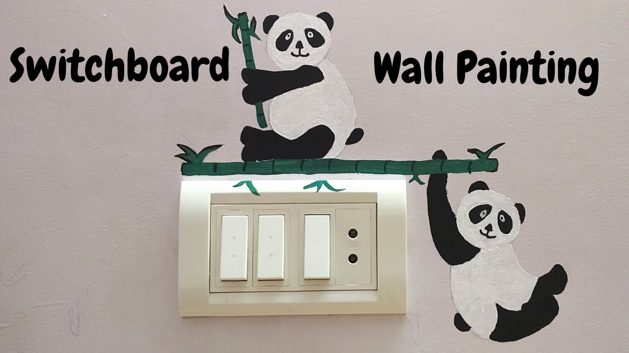 DIY Switchboard Decor | Easy Switchboard Painting Design | Wall ...
