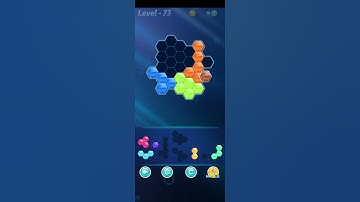 Block! Hexa Puzzle~Turmoil A block 5 to 9 levels level-73