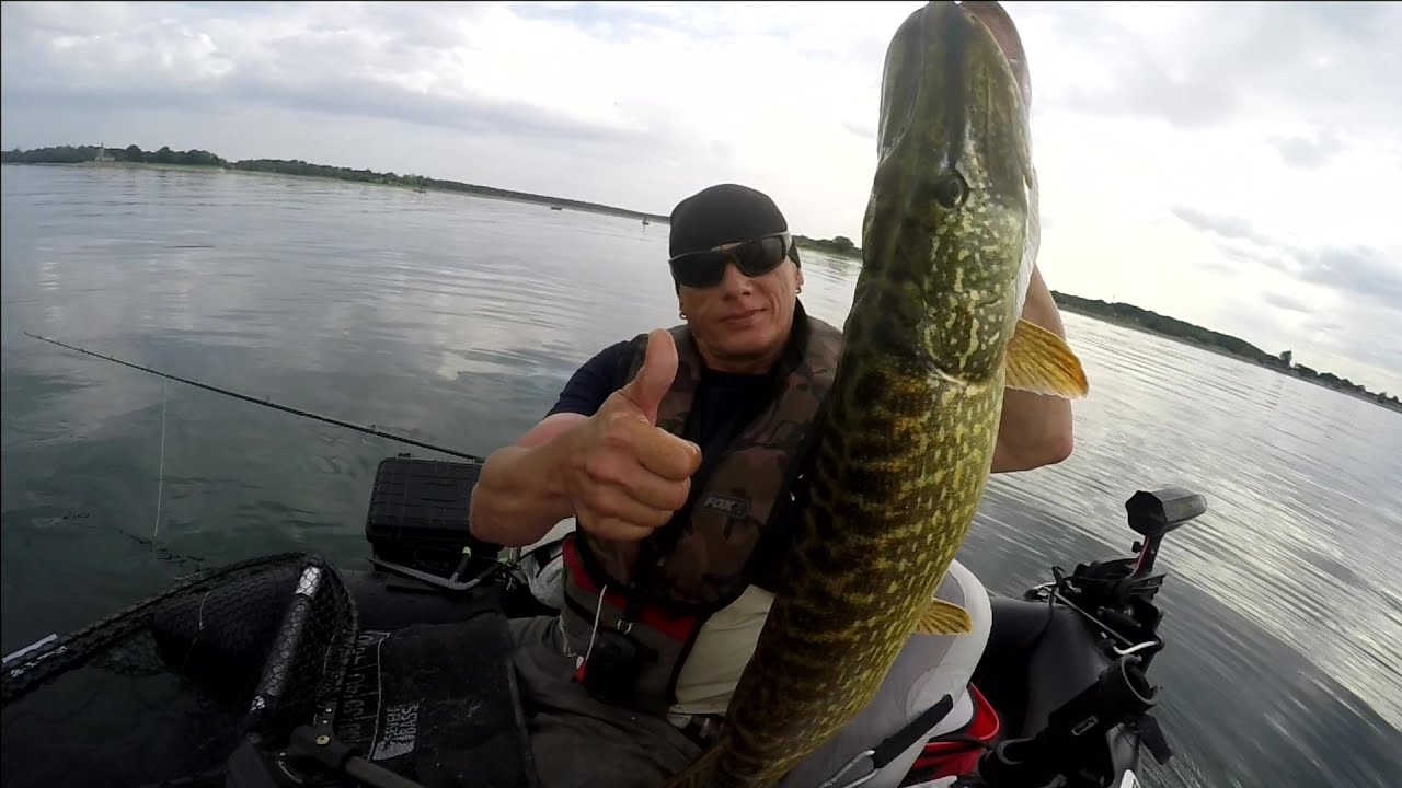 pêche gros brochet lac du der YouTube