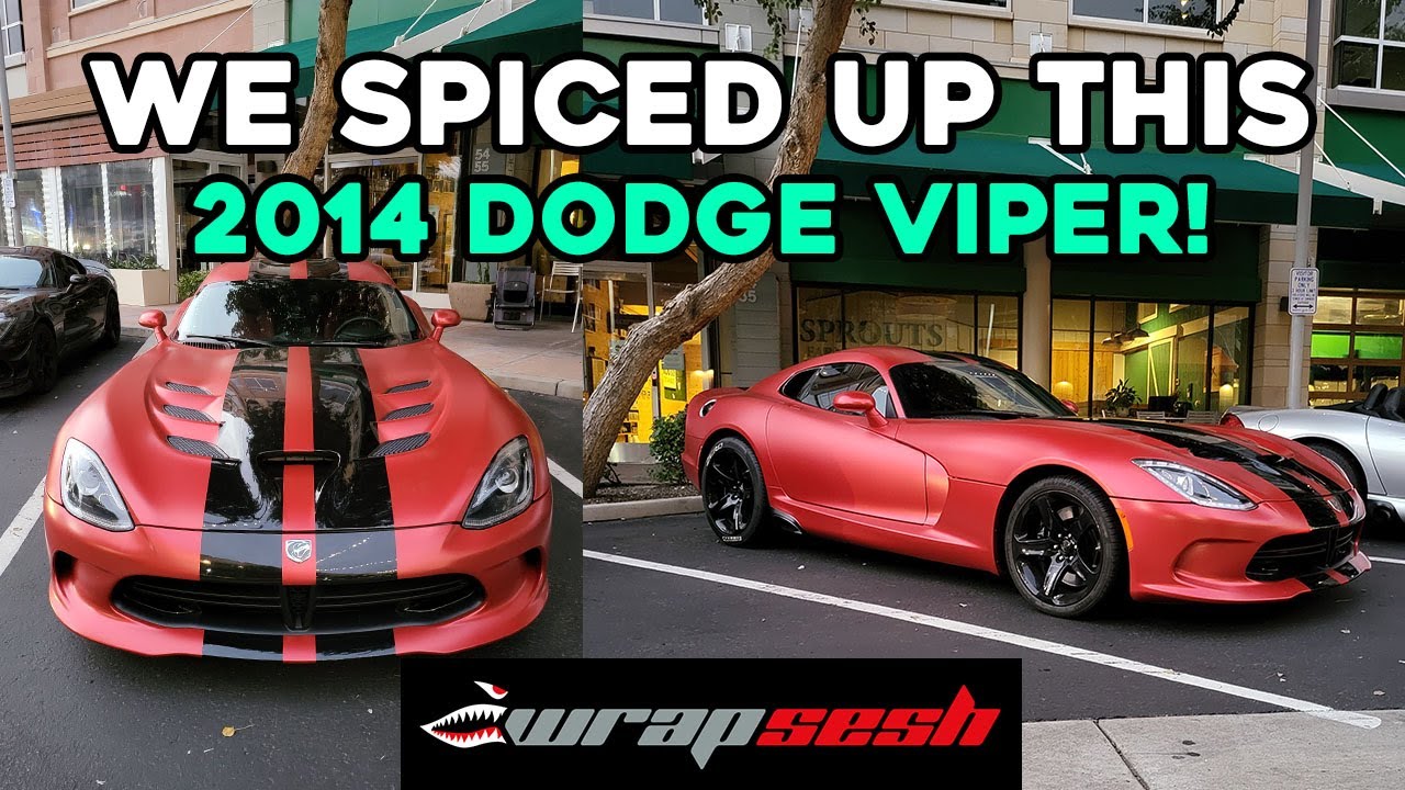 Spicy Dodge Viper -  KPMF Color Change Wrap + PPF