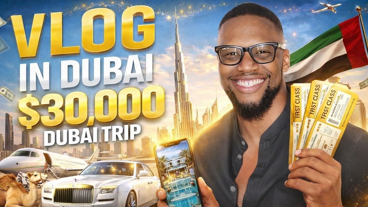 I Flew my family out to DUBAI!