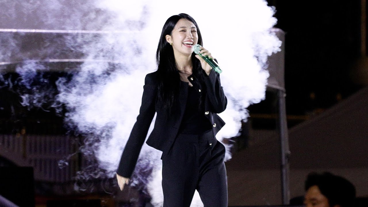 정은지(JEONG EUNJI) - 나에게로 떠나는 여행 (버즈 Cover) 직캠 | 국민주권 대축제 • 250815