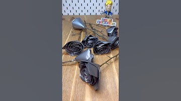 Making DUCT TAPE Roses!