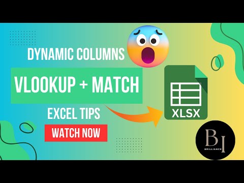 Excel Tutorial: Dynamic VLOOKUP with MATCH for Multiple Columns