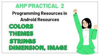 Programming Resources in Android Resources || Advanced Mobile Programming Pract 2📱✅