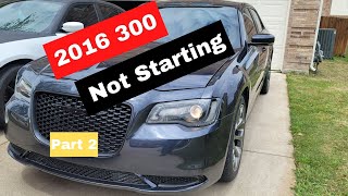 2016 Chrysler 300 no start case study. Part 2