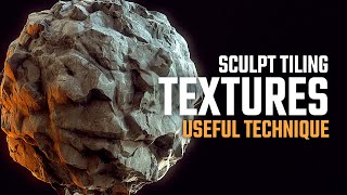 TILING TEXTURES - Fun Hand Sculpt Method - Zbrush - Painter -