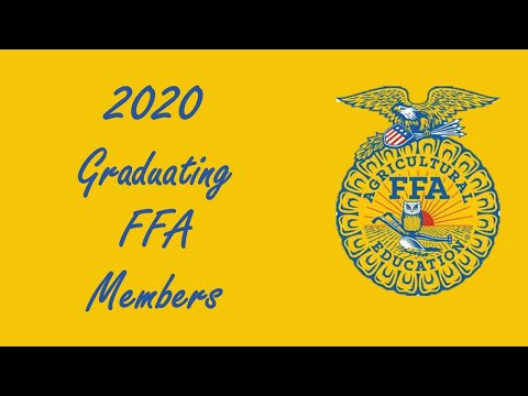 2020 Cass Career Center FFA Seniors