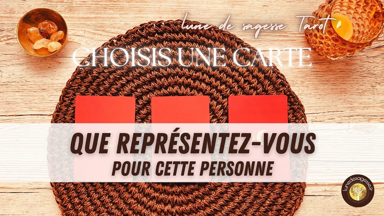 💞 QUE REPRÉSENTEZ-VOUS POUR CETTE PERSONNE 🧐✨🪞GUIDANCE (SENTIMENTALE) INTEMPORELLE 🔮 3 CHOIX