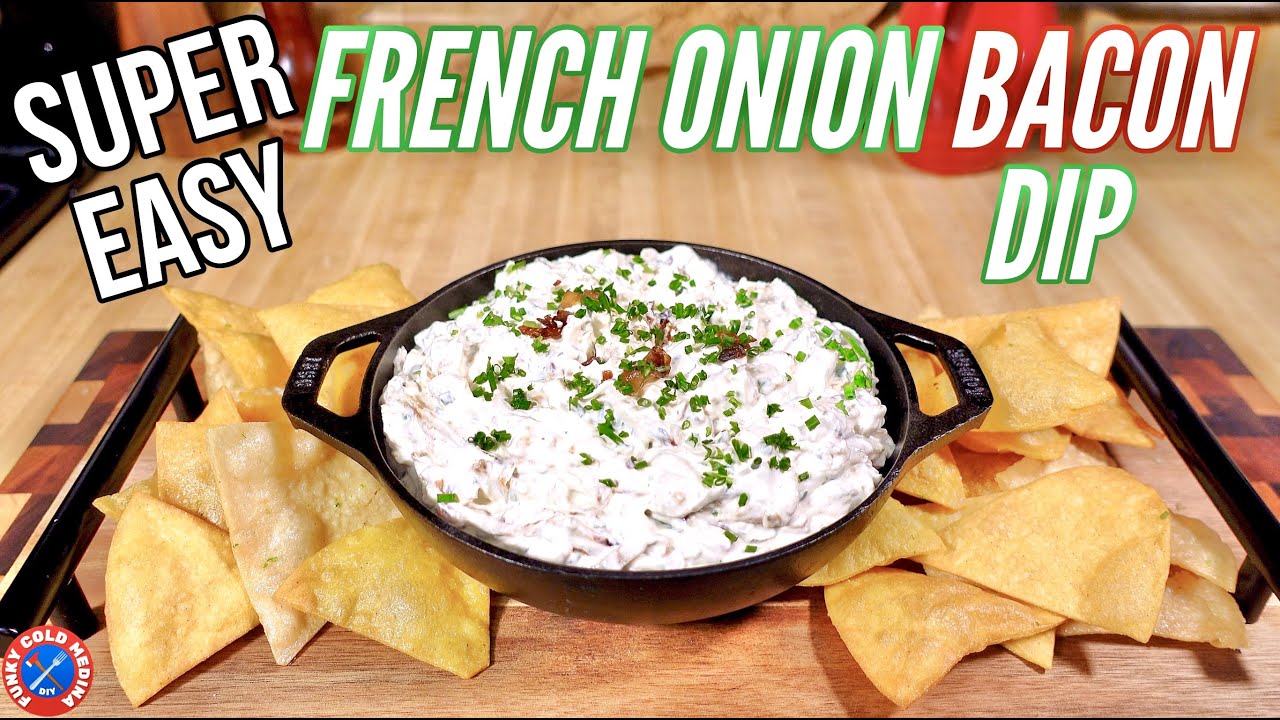 SUPER EASY French Onion Dip Recipe Perfect Party Appetizer YouTube