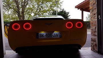 Corvette C6 led tail lights special