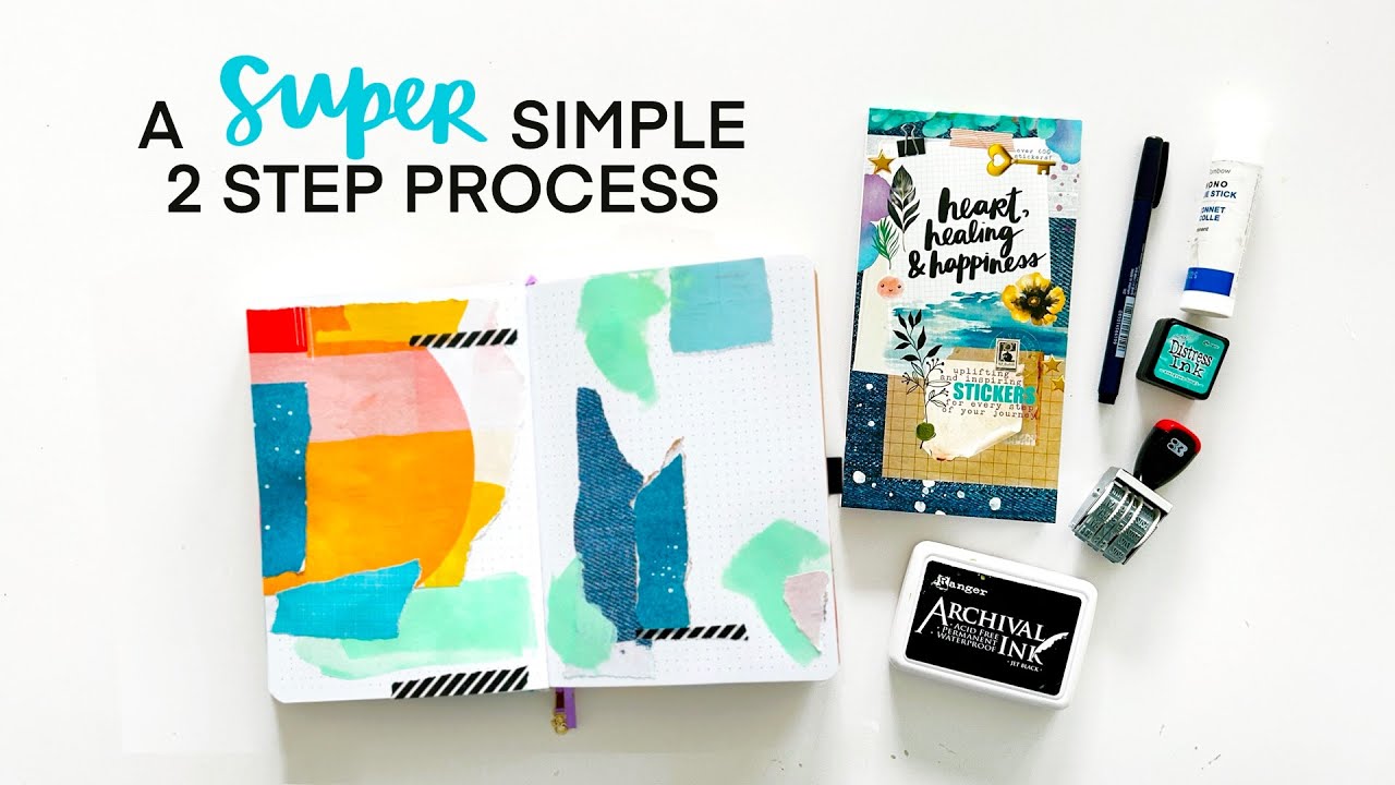 Overwhelmed? Try Creative Journaling