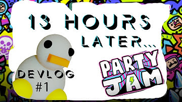 Can I make a Multiplayer Party Game in 10 Days? - Party Jam 2021 (Devlog 1)
