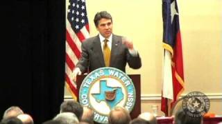 Gov. Perry: Now is the Time to Secure the Water Supply for Texas' Future