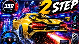 Race Car 350 km/h Hypercar Drift! | 2 STEP Racing Gameplay/ Android Gameplay  screenshot 1