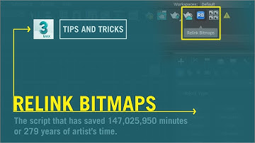 Relink Bitmaps Script In 3ds Max 2014 -2023 | How To Download, Install And Use Relink bitmaps 3D Max