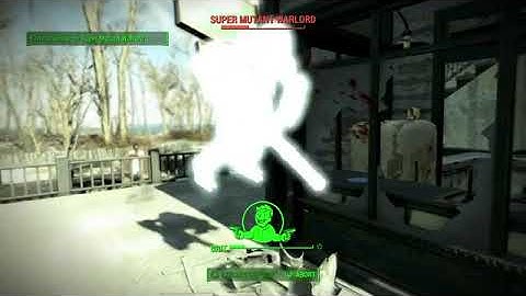 Fallout 4 Super Mutant Warlord Freeze Spin