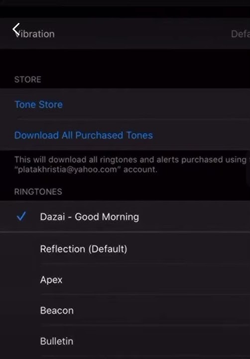 dazai goodmorning ringtone