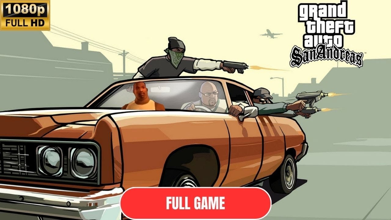 Grand Theft Auto: San Andreas FULL GAME Walkthrough {No Commentary ...