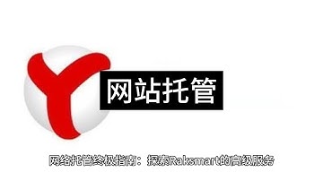 网络托管终极指南：探索Raksmart的高级服务