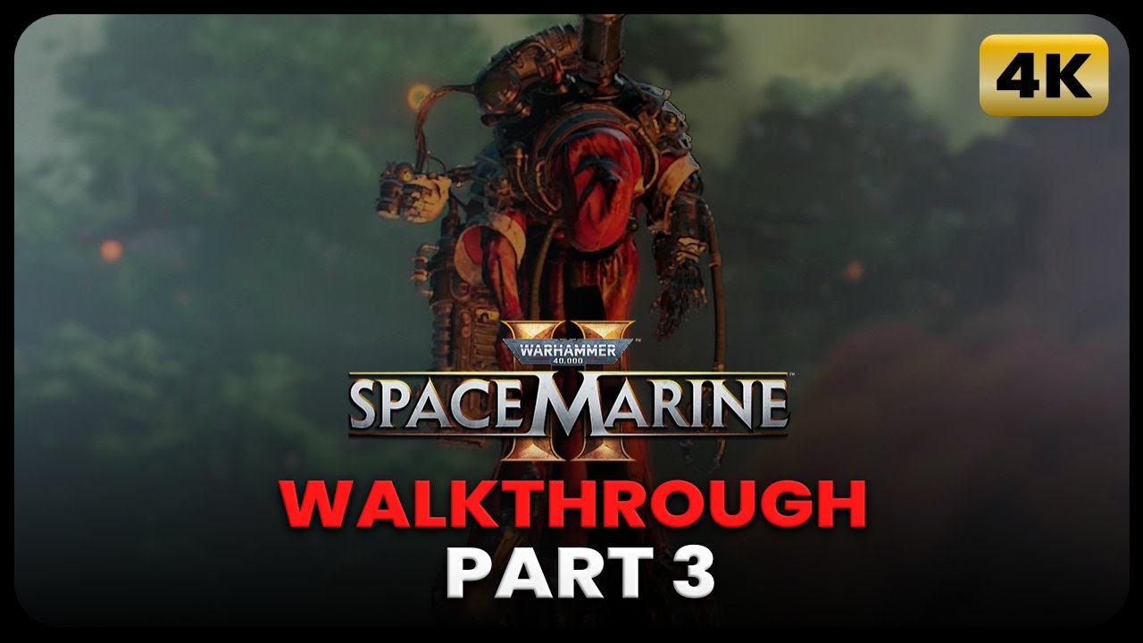 Warhammer 40K Space Marine 2 Gameplay Walkthrough Part 3 - PS 5 Quality ...