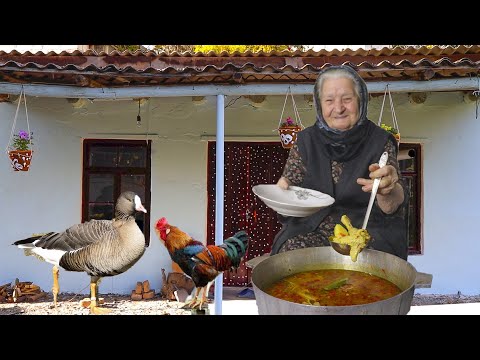 Nənəmin bağında ŞORBA bişirdik və qış evinə köçdük