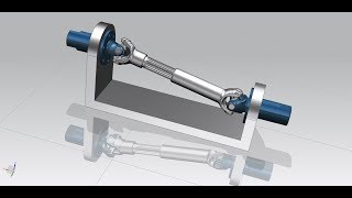 NX11 Universal Joint Assembly & Motion