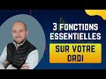 3 fonctions à absolument connaitre sur son ordi 💻👌