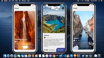 SwiftUI Complex UI Tutorials - Travel App UI With Custom Transitions In SwiftUI - SwiftUI Tutorials