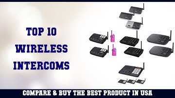 Top 10 Wireless Intercoms to buy in USA 2021 | Price & Review