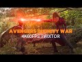 AVENGERS INFINITY WAR I AESTHETIC I 4K60FPS TWIXTOR I FREE CLIPS