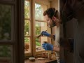 Old Window Restoration & Cozy Setup | Satisfying DIY Room Transformation ASMR