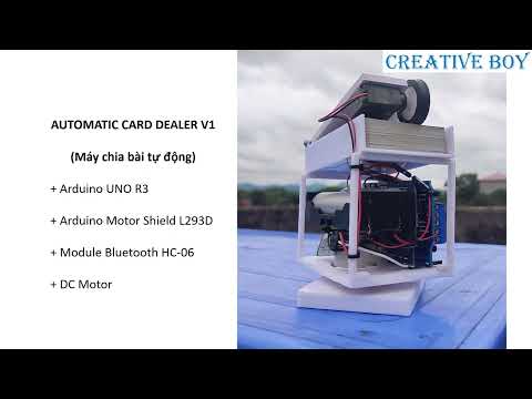 Video Máy chia bài tự động | Automatic Card Dealer V1 |... - youtube