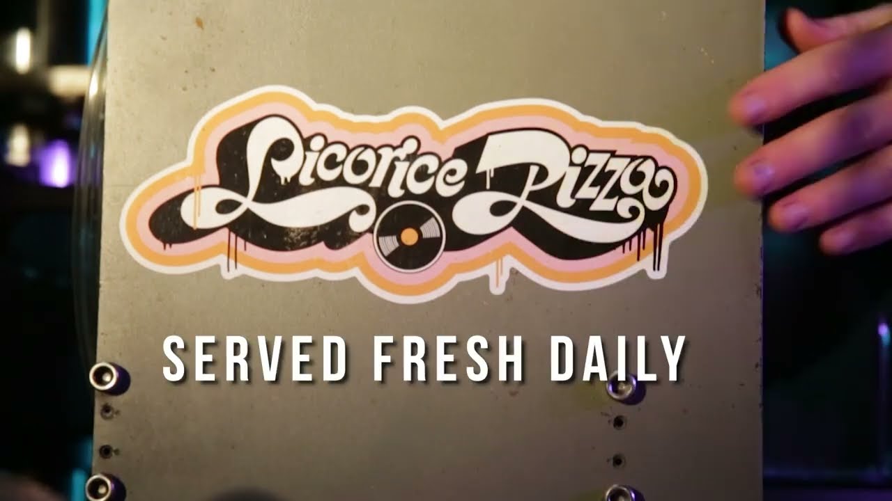 Licorice Pizza Record Pressing