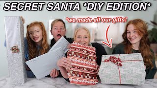 CHRISTMAS DAY SECRET SANTA Family DIY Gift Exchange and Present Opening!