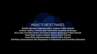 What's Next Panel, MASS Mid-Winter Meeting 1/24