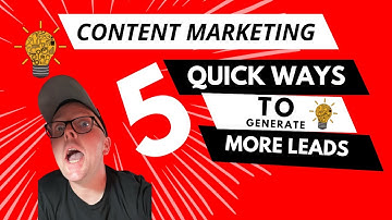 5 Ways to Generate Leads: Content Marketing Strategy for Social Media